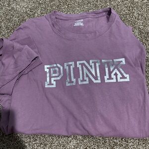 PINK Victoria's Secret Lavender Tee